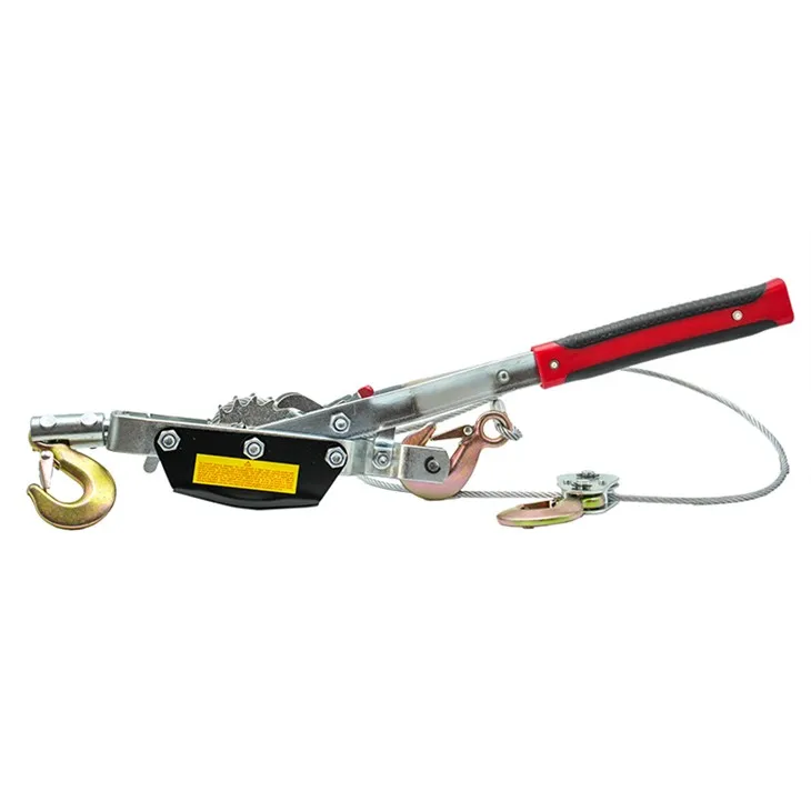 Tarraingeoir Láimhe 5T le Hook Aonair Gear Trí